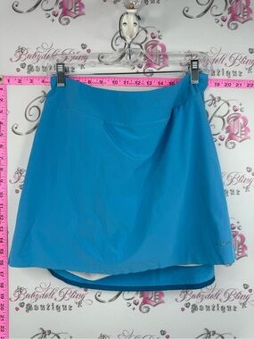 Annika skort dry tec 50 UPF skirt shorts Athleta Blue Performance Skort